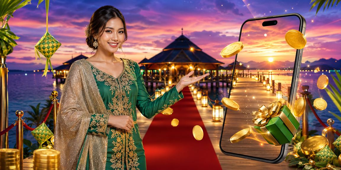 Pengalaman kasino mudah alih Hari Raya di Kota Kinabalu dengan tema tempatan