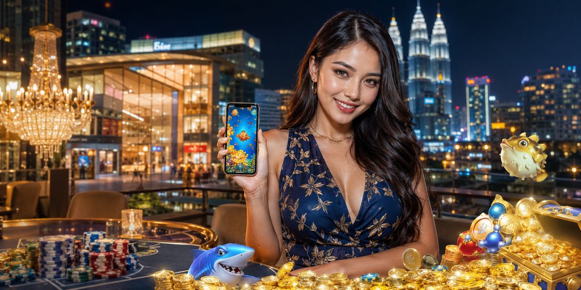 Permainan memancing elektronik di Kuala Lumpur versi Melayu