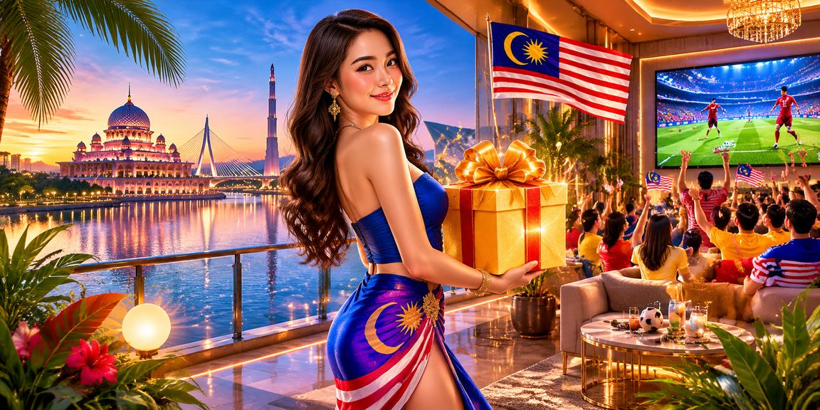 Suasana hiburan kasino gaya Malaysia moden di Putrajaya